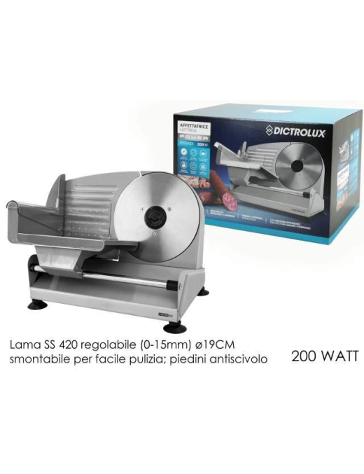 DICTROLUX SLICER 200W DIAMETER 19 CENTIMETERS