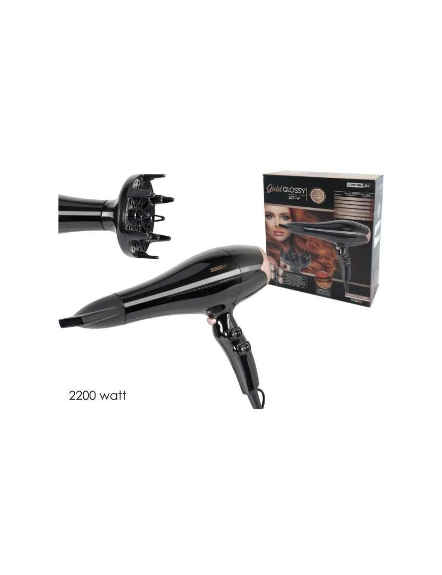 DICTROLUX HAIR DRYER 2200W WITH DIFFUSER