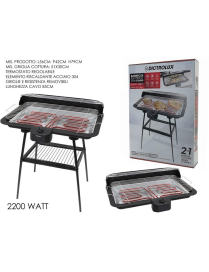 DICTROLUX ELECTRIC BARBECUE 2200W 2in1