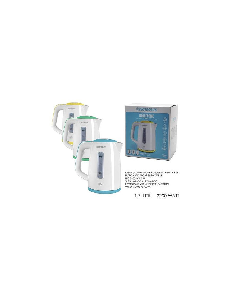 DICTROLUX KETTLE 2200W 876802