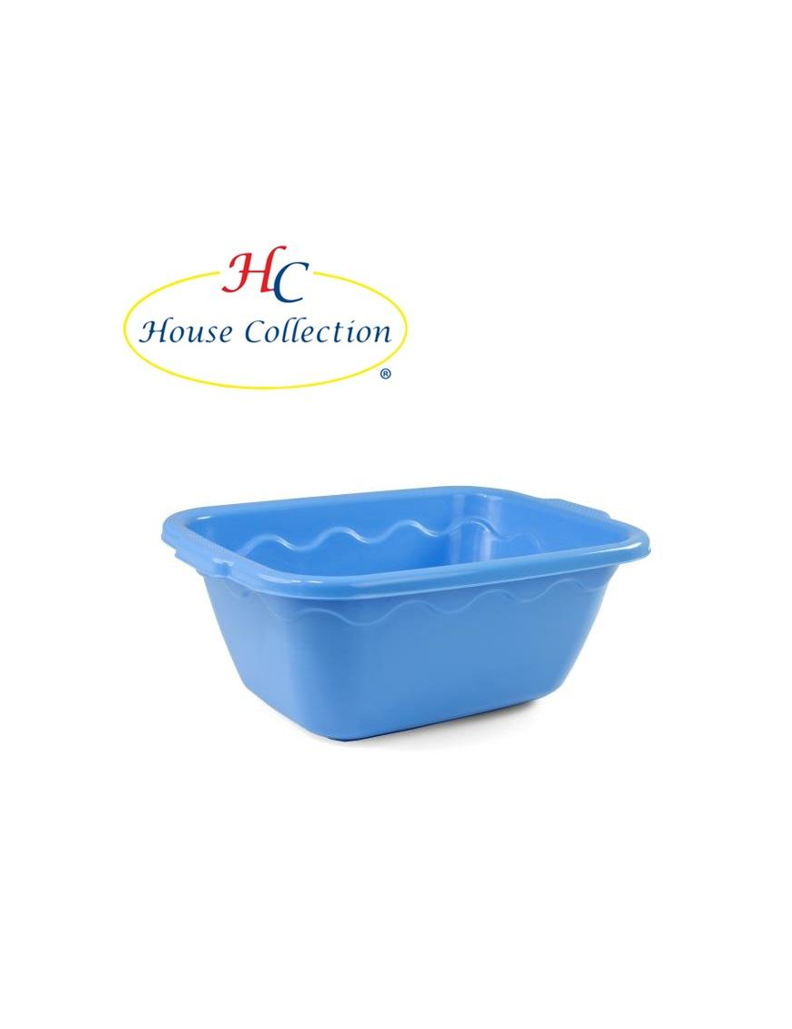 RECTANGULAR BASIN 43x34cm BLUE