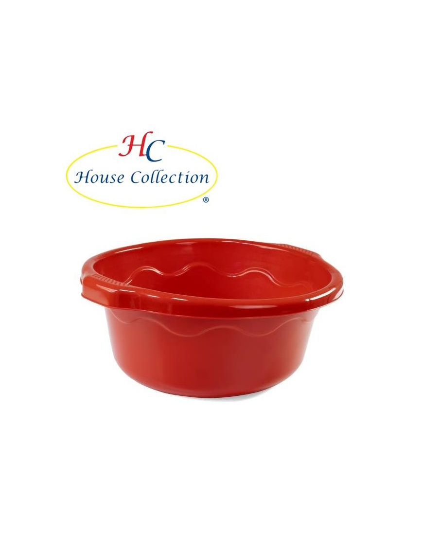 ROUND BASIN d.30cm RED