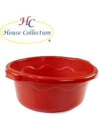 ROUND BASIN d.35cm RED