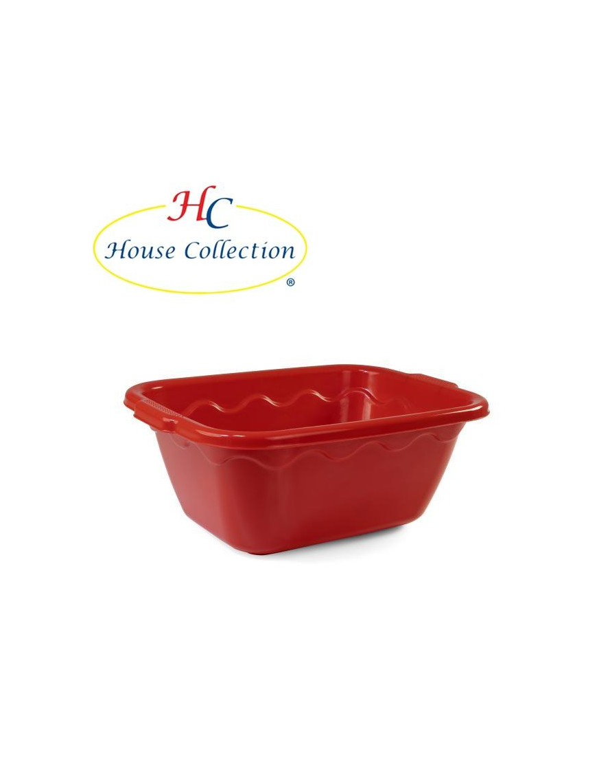 BACINELLA RETTANGOLARE 43x34cm ROSSO