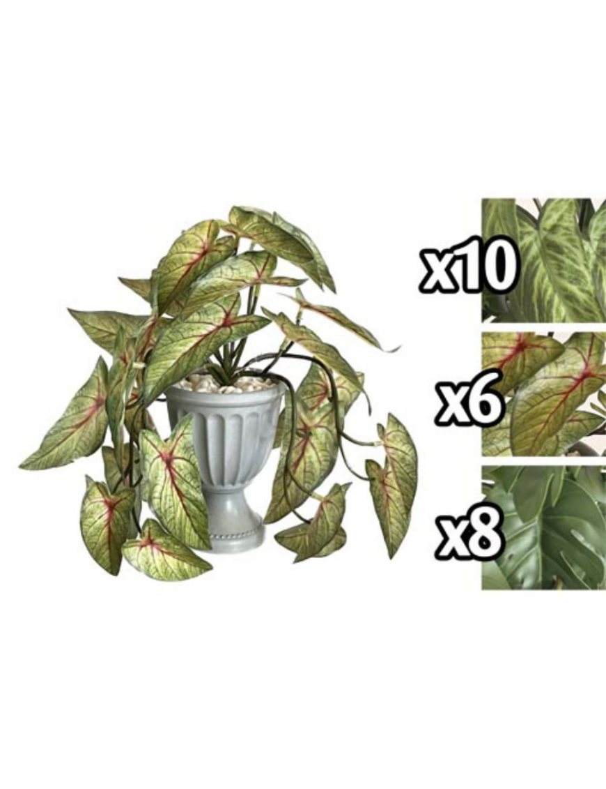 TROPICAL PLANT 25 CENTIMETERS