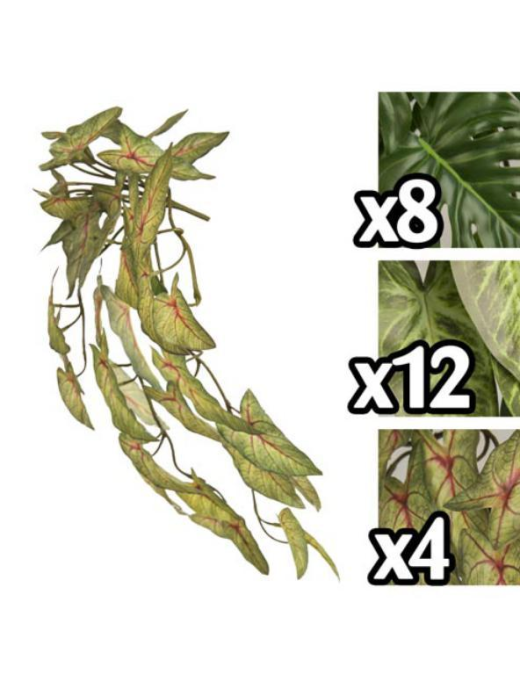 MAZZO FOGLIE TROPICAL 50 CENTIMETRI