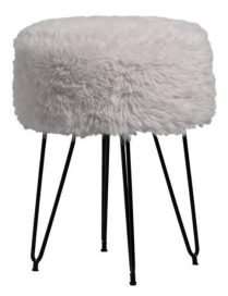 POUF ALASKA 35x43 CENTIMETRI GRIGIO