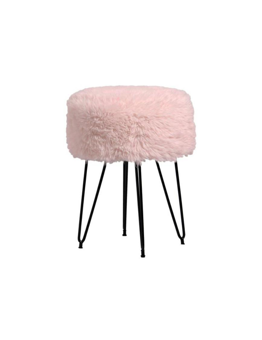 POUF ALASKA 35x43 CENTIMETRI ROSA