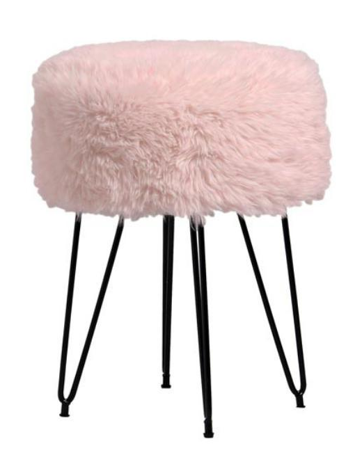 POUF ALASKA 35x43 CENTIMETRI ROSA