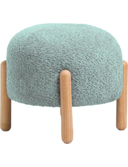 POUF BOUCLE 41x36 CENTIMETRI TIFFANY