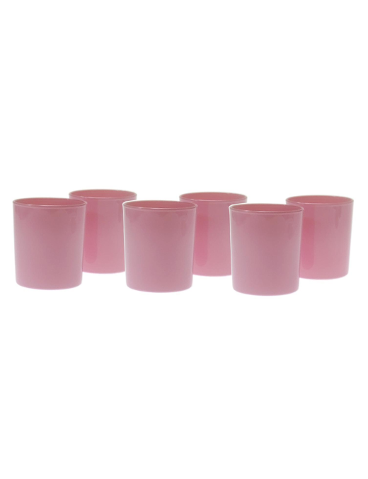 WATER GLASSES 6 pieces PINK