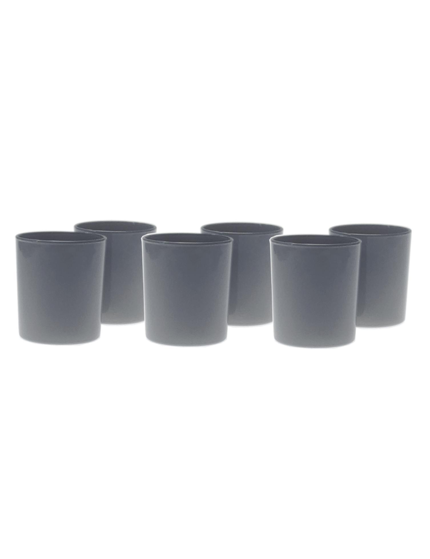 BICCHIERI DA ACQUA 6pezzi GRIGIO
