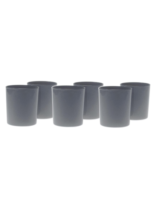 WATER GLASSES 6 pieces GRAY