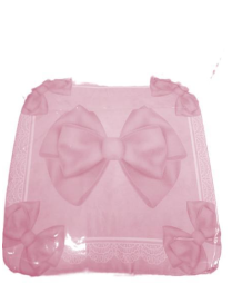 L.FIOCCO ROSA CUSCINI 6pz 4 PUNTI 40cm$$