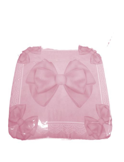 L.FIOCCO ROSA CUSCINI 6pz 4 PUNTI 40cm$$