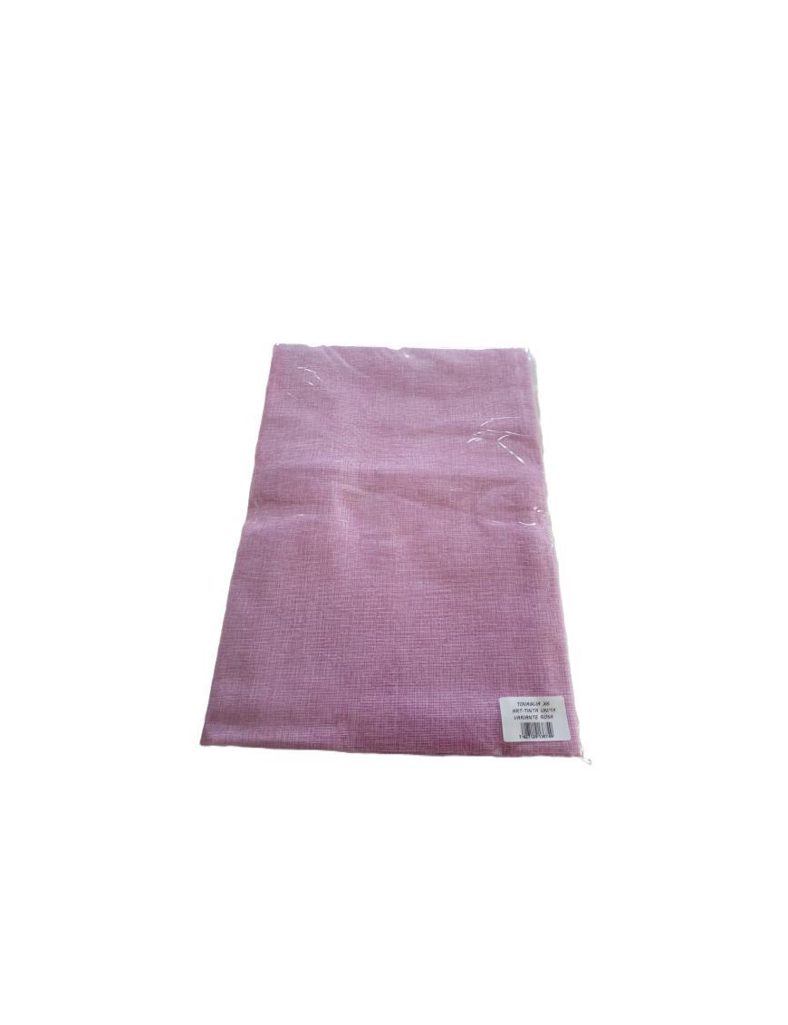 PINK COTTON TABLECLOTH 140x180cm