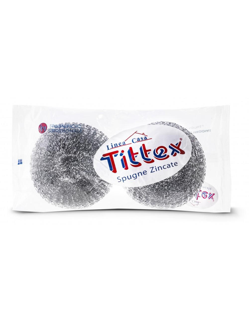 SPUGNA ACCIAIO ZINCATO 2pezzi