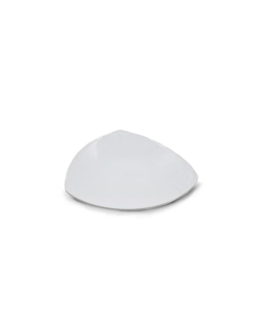 WHITE PORCELAIN PLATE