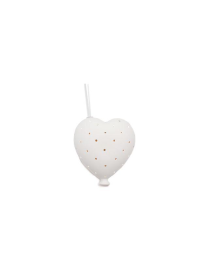 PROFUMATORE BIANCO CUORE 7x13 CENTIMETRI