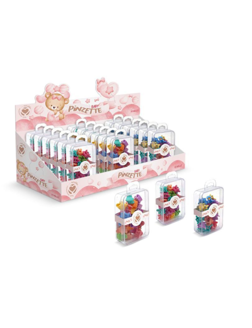 PINZETTE CAPELLI BABY 24pezzi