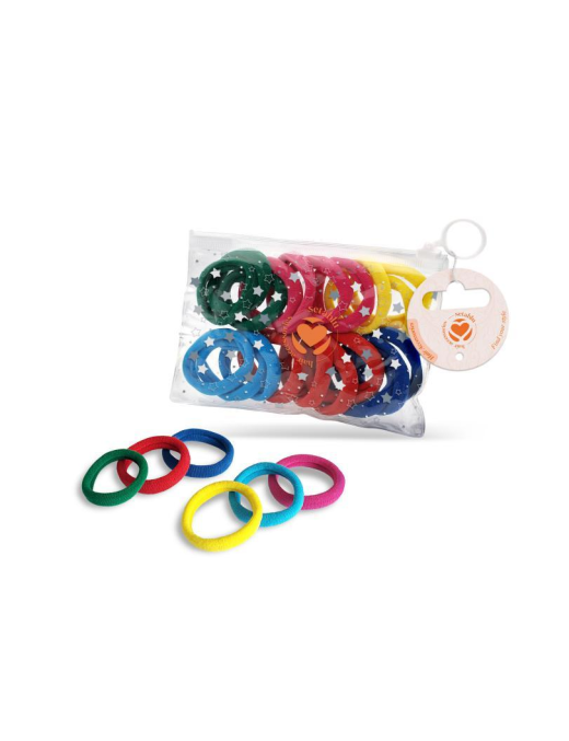 ELASTICI CAPELLI 20pezzi COLORI ASSORTITI