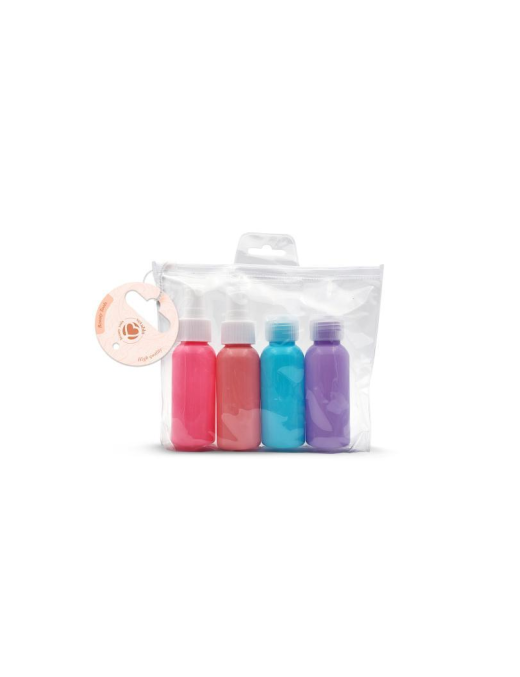 TRAVEL BOTTLES 4 pieces
