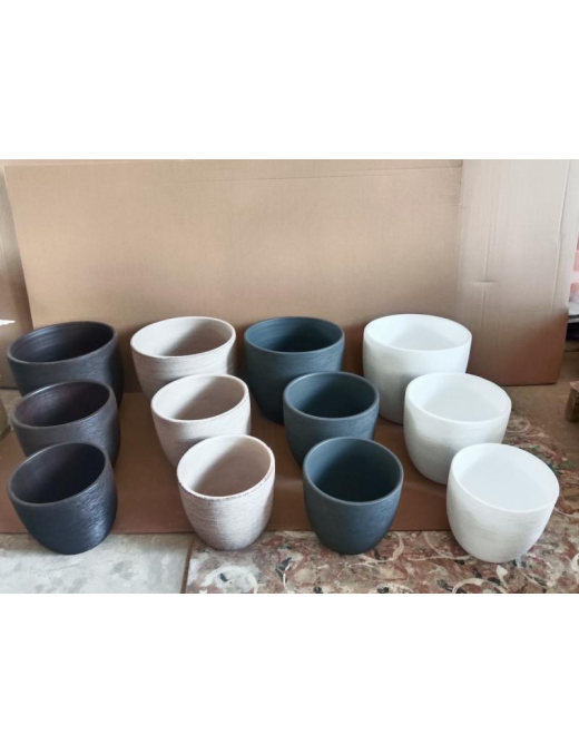 CACHEPOT BREM 3 PIECES d.17/20/25 CM