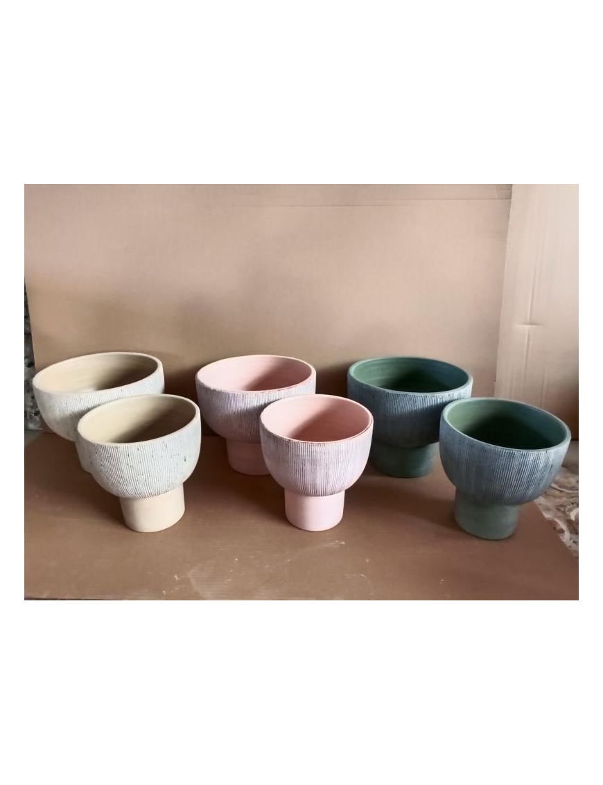 CACHEPOT AMPY 2 PIECES d.20/25 CM