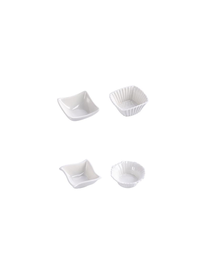 BOWLS 3 PIECES 7x7x3 CENTIMETERS