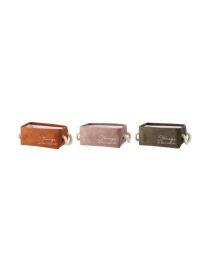 RECTANGULAR BASKET DREAD 28x19x13 CENTIMETERS