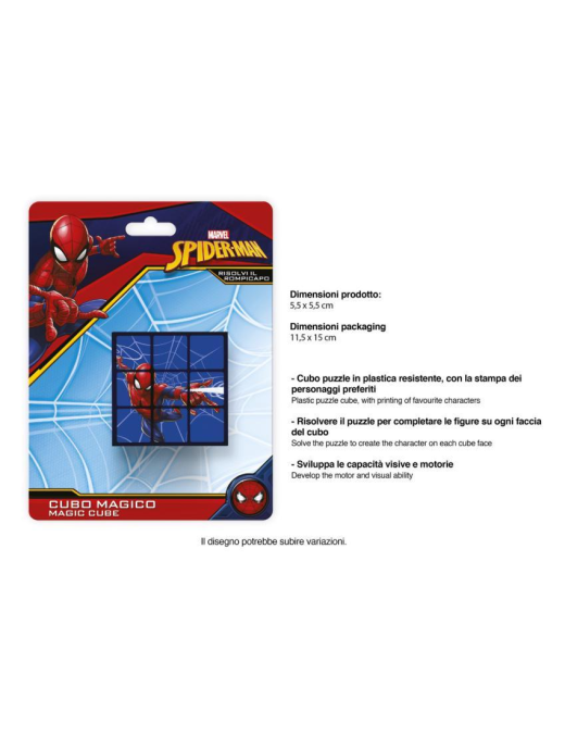 SPIDERMAN CUBO MAGICO