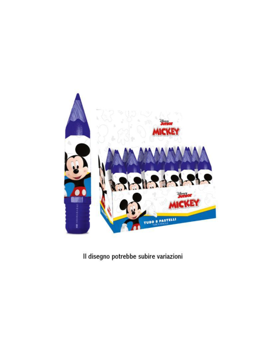 MICKEY PENCIL COLORS 6 pieces TUBE