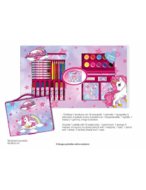 UNICORNO VALIGETTA COLORI 52pezzi