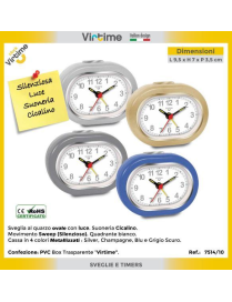 OVAL SWEEP QUARTZ ALARM