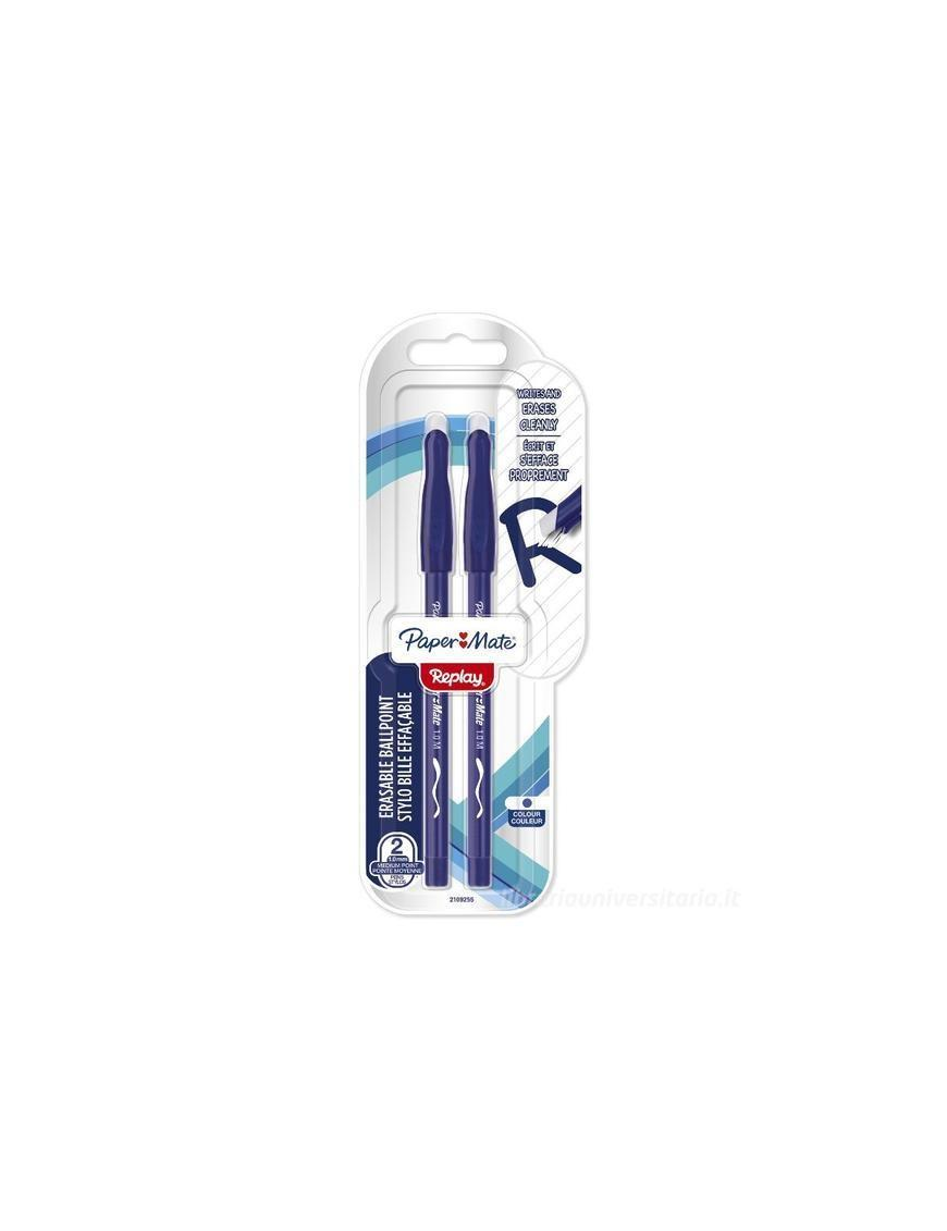 REPLAY 2 PENNE BLU BLISTER S0190835