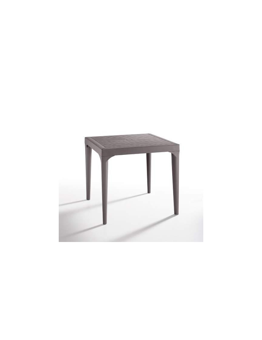 MALMO TAVOLO 80x80x74 CENTIMETRI TORTORA