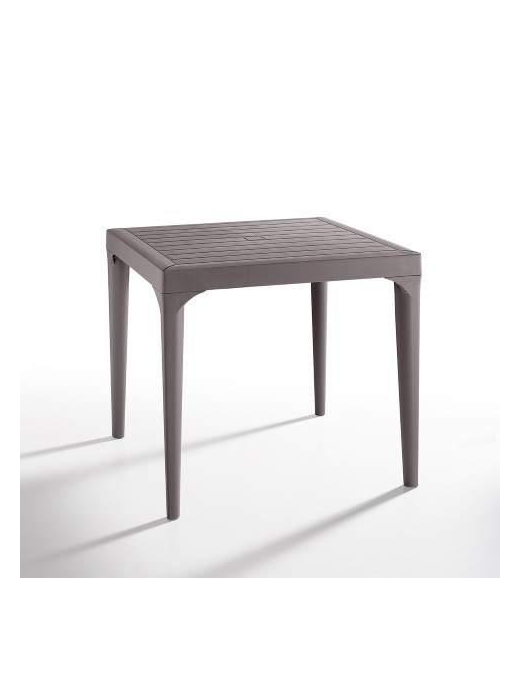 MALMO TABLE 80x80x74 CENTIMETERS TAUPE
