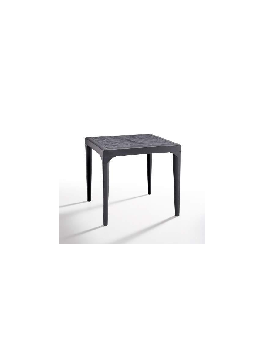 MALMO TAVOLO 80x80x74 CENTIMETRI NERO