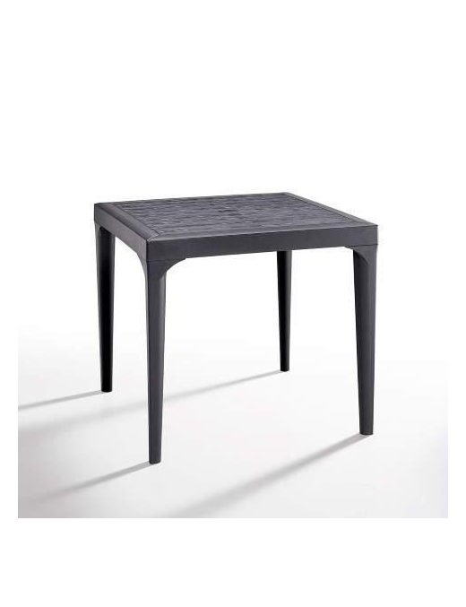 MALMO TAVOLO 80x80x74 CENTIMETRI NERO