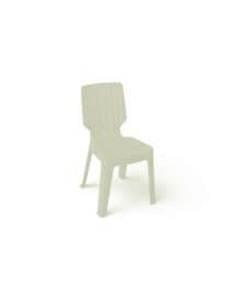 T-CHAIR CHAIR WITHOUT ARMRESTS WHITE