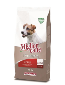 MIGLIOR CANE I PREFERITI MINI ALDULT MANZO 1,5kg