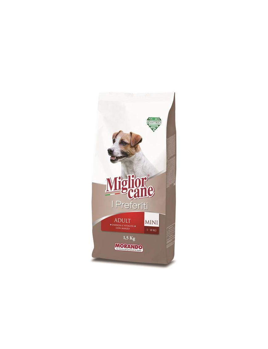 MIGLIOR CANE I PREFERITI MINI ALDULT MANZO 1,5kg