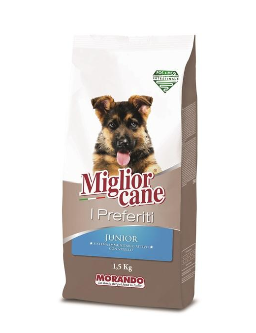 MIGLIOR CANE I PREFERITI JUNIOR VITELLO 1,5kg
