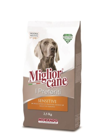 MIGLIOR CANE I PREFERITI SENSITIVE SALMONE 2,5kg