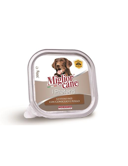 MIGLIOR CANE I PREFERITI PAT RUSTICO MANZO+VERDURE 300gr