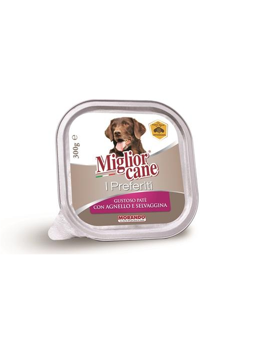 BEST DOG FAVORITES RUSTIC LAMB+GAME PAT 300g