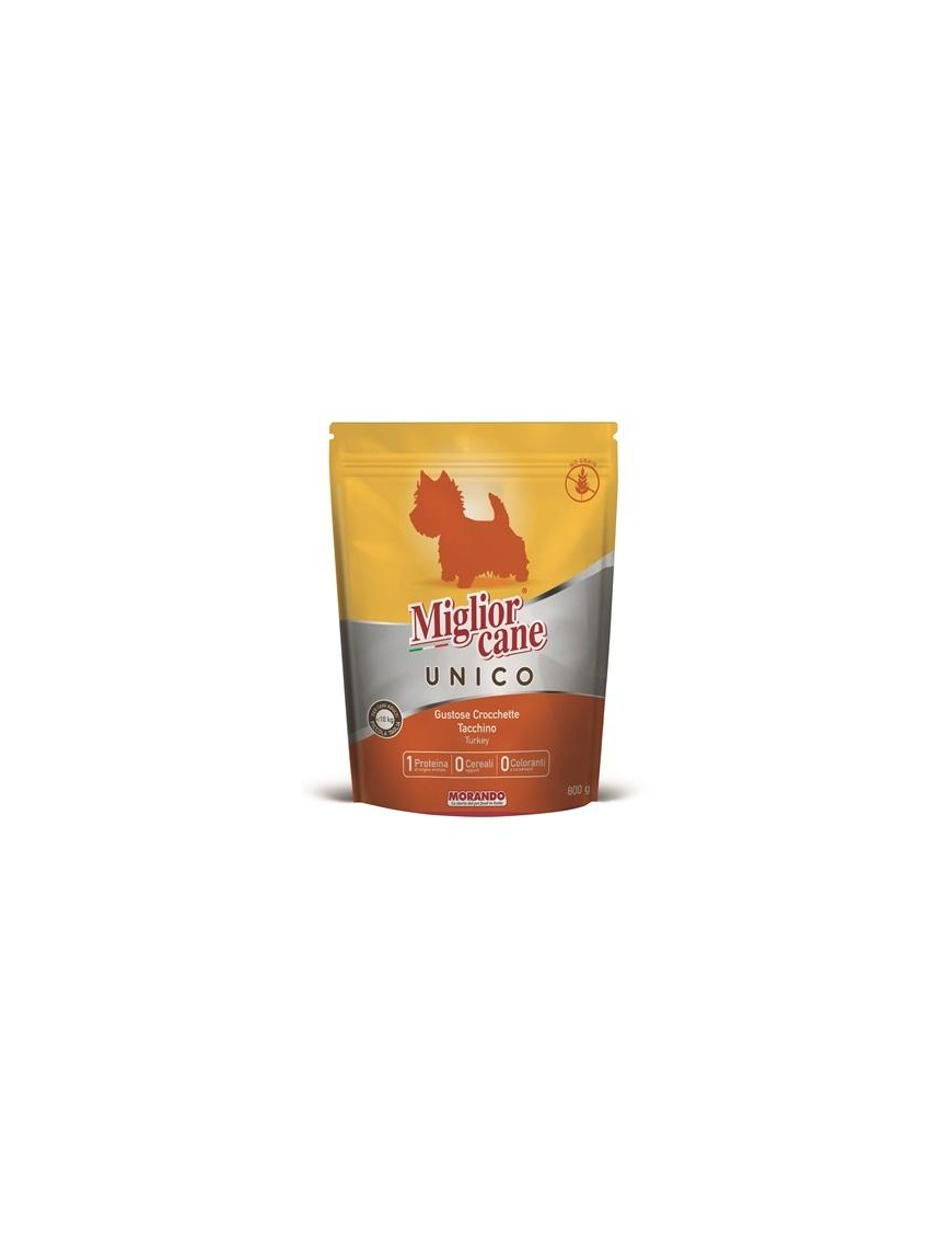 MIGLIOR CANE UNICO CROCCHETTEANTINI TACCHINO 800gr