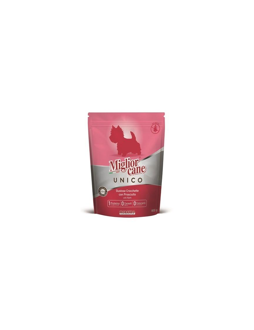 BEST SINGLE DOG CROCQUETTINI PORK+HAM 800g