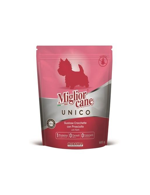 BEST SINGLE DOG CROCQUETTINI PORK+HAM 800g