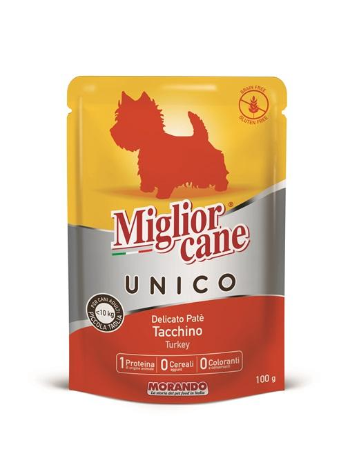 BEST DOG SINGLE TURKEY PAT 100gr